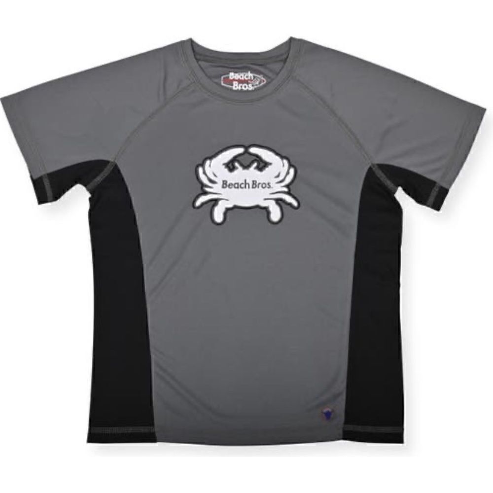 Beach bros side panel swim tee for boys